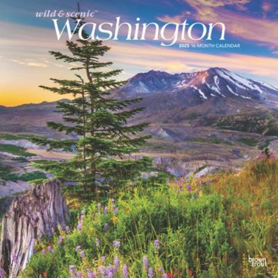 Washington Wild & Scenic 2025 12 X 24 Inch Mont... 1975475879 Book Cover