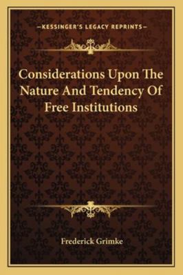 Considerations Upon The Nature And Tendency Of ... 1162963158 Book Cover