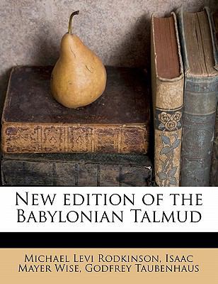 New Edition of the Babylonian Talmud 1172943397 Book Cover