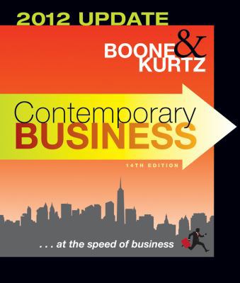 Contemporary Business: 2012 Update 1118010302 Book Cover