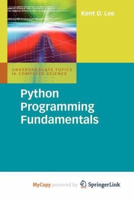 Python Programming Fundamentals 0857290010 Book Cover