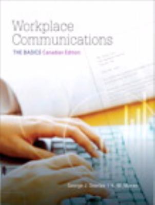 Workplace Communications: The Basics, First Can... 0205055729 Book Cover