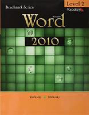 Microsoft Word 2010, Level 2 0763843016 Book Cover