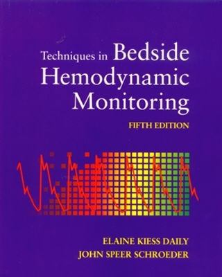 Techniques in Bedside Hemodynamic Monitoring, F... 0323011519 Book Cover