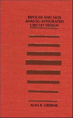 Bipolar & Mos Analog Integrated Circuit Design 0471085294 Book Cover
