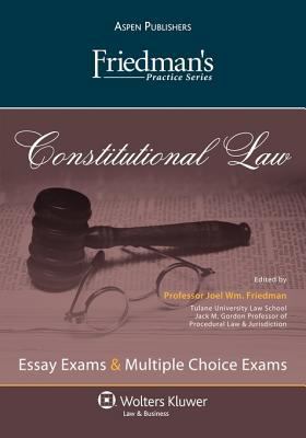 Constitutional Law (Friedman's Practice Series) 0735573476 Book Cover