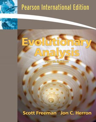 Evolutionary Analysis 0132397897 Book Cover