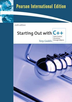Starting Out with C++: From Control Structures ... 0321549376 Book Cover