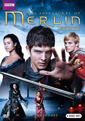 DVD Merlin: The Complete Fifth Season Book