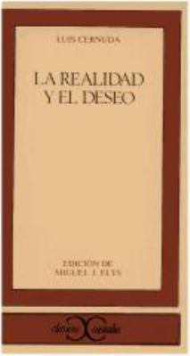 La realidad y el deseo [Spanish] 8470394029 Book Cover