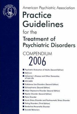 American Psychiatric Association Practice Guide... 0890423830 Book Cover