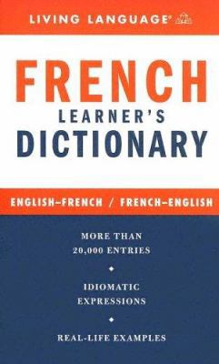 French Learner's Dictionary: English-French/Fre... 1400021340 Book Cover