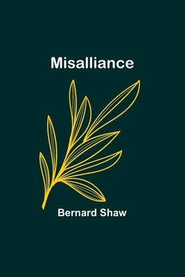 Misalliance 9357390685 Book Cover