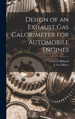 Design of an Exhaust gas Calorimeter for Automo... 1019254602 Book Cover