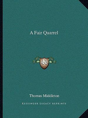 A Fair Quarrel 1162648414 Book Cover