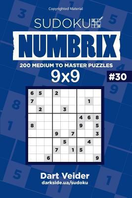 Sudoku - 200 Medium to Master Puzzles 9x9 (Volu... 1542850398 Book Cover