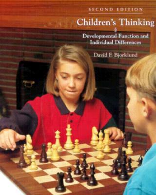 Children’s Thinking: Developmental Function and... 0534210007 Book Cover