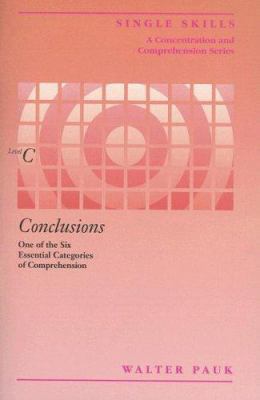 Single Skill: Conclusions: Reading Level 3/c 0890613672 Book Cover