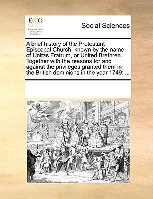 A Brief History of the Protestant Episcopal Chu... 1170270212 Book Cover