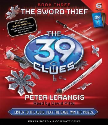 The 39 Clues #3: The Sword Thief - Audio: Volume 3 0545111587 Book Cover
