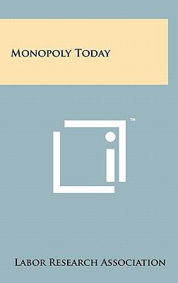 Monopoly Today 1258011409 Book Cover