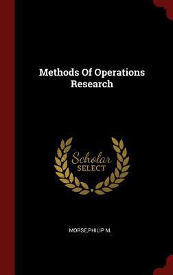 Methods Of Operations Research 1296522253 Book Cover