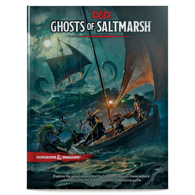 D&d Ghosts of Saltmarsh Hc 0786966750 Book Cover