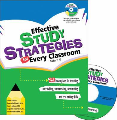 Effective Study Strategies for Every Classroom:... 1889322946 Book Cover