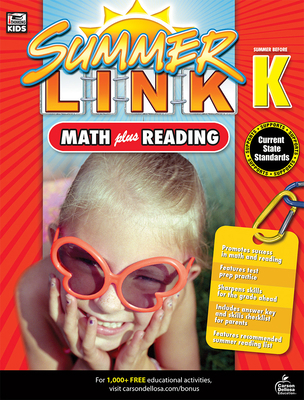 Math Plus Reading Workbook: Summer Before Grade K 1483804631 Book Cover