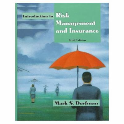 Introduction to Risk Management and Insurance 0137521065 Book Cover