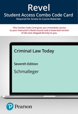 Revel for Criminal Law Today -- Combo Access Card 0135777445 Book Cover