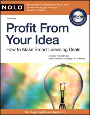 Profit from Your Idea: How to Make Smart Licens... 1413313256 Book Cover