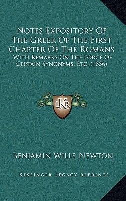 Notes Expository Of The Greek Of The First Chap... 1167074041 Book Cover