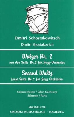 Second Waltz (from Jazz Suite No. 2): Set of Parts 0634034537 Book Cover