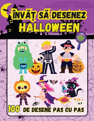 Invat sa desenez Halloween [Romanian] B0D9P8615J Book Cover