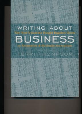 Writing About Business 0231118341 Book Cover