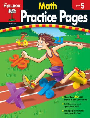 Math Practice Pages (Gr. 5) 1562347977 Book Cover