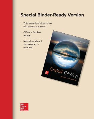 Looseleaf for Critical Thinking 1259845818 Book Cover
