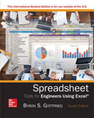 Spreadsheet Tools for Engineers Using Excel 1260085074 Book Cover