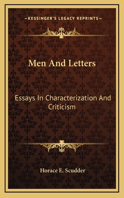 Men and Letters: Essays in Characterization and... 116342353X Book Cover