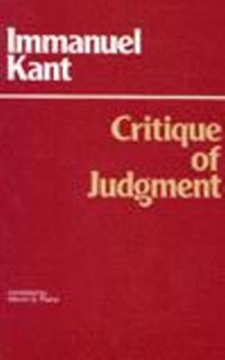 Critique of Judgment 0872200264 Book Cover