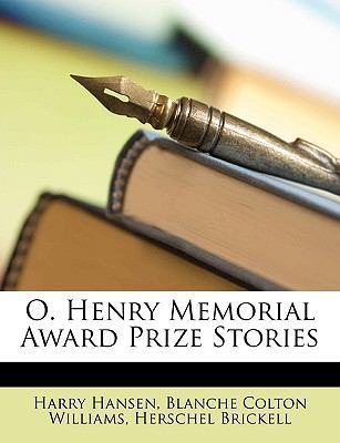 O. Henry Memorial Award Prize Stories 1148815384 Book Cover