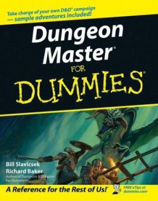 Dungeon Master for Dummies 0471783307 Book Cover