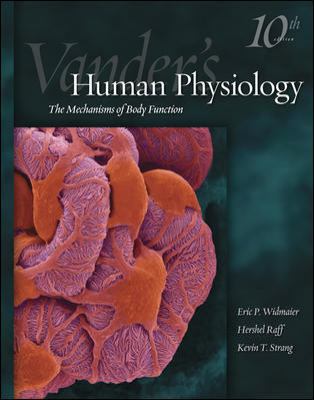 Vander's Human Physiology: The Mechanisms of Bo... 0072827416 Book Cover