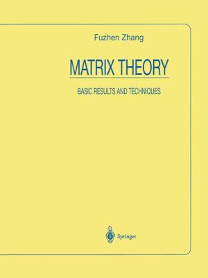 Matrix Theory: Basic Results and Techniques (Un... B007YZYCZ8 Book Cover