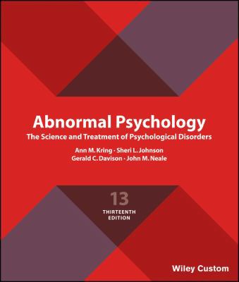 Abnormal Psychology: The Science and Treatment ... 1119378796 Book Cover