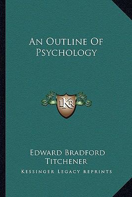 An Outline Of Psychology 1162972696 Book Cover