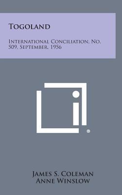 Togoland: International Conciliation, No. 509, ... 1258719177 Book Cover