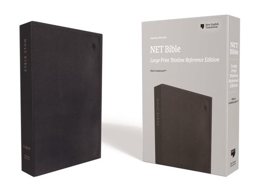 Net Bible, Thinline Reference, Large Print, Lea... [Large Print] 0785229159 Book Cover