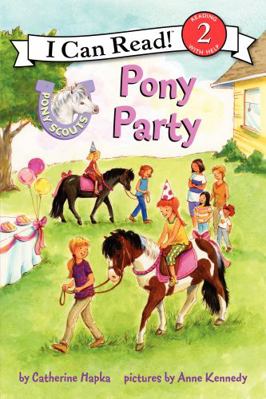 Pony Scouts: Pony Party 0062086790 Book Cover